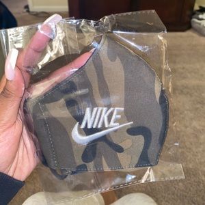 Camo Nike face mask